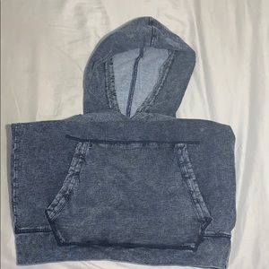 Retrofit Sweater Long sleeved small Grey/blue thin